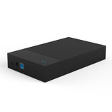 蓝硕免工具3.5英寸串口移动硬盘盒USB3.0串口SATA台式机硬盘盒