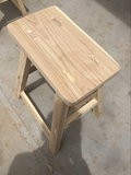 实木学生凳子成人凳榆木凳木头高板凳餐椅学校农家乐饭店定做