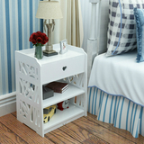 创意床头柜储物柜简约现代收纳置物架卧室客厅床边柜简易欧式特价