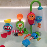 戏水玩具洗澡花洒儿童转转乐玩水水龙头喷水浴缸浴室
