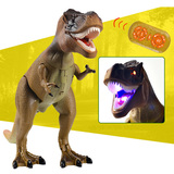 遥控恐龙玩具霸王龙行走仿真动物玩具侏罗纪世界故事学习机大号
