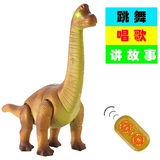 儿童大号恐龙玩具电动仿真模型霸王龙动物行走遥控恐龙蛋侏罗纪