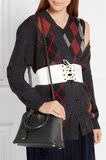 专柜代购Prada/普拉达16新款女包双拉链黑色纹理单肩斜跨手提包