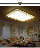 客厅灯LED吸顶灯鸟巢灯具长方形 圆形铁艺简约现代创意主卧室灯