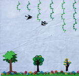 幼儿园装饰 小学教室布置 班级文化墙用品黑板报主题材料立体墙贴