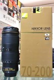nikon尼康nikkor70-200mm f4 G ED VR长焦变焦镜头