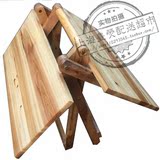 木头折叠桌手提桌户外摆摊桌子便携式餐桌简易小饭桌学习桌吃饭桌