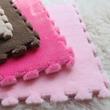儿童宝宝游戏爬行垫毯爬爬垫泡沫地垫拼接加厚环保短绒法莱绒地毯