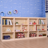宜家包邮儿童全实木书柜自由组合书柜书橱储物柜置物架书架单个柜