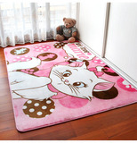 卡通儿童地毯婴儿宝宝房间地毯儿童房卧室地毯公主小孩爬行游戏垫
