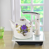 变色陶瓷自动上水壶抽水电热烧水壶电茶壶茶具套煮茶器沏茶炉正品