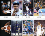 NBA科比詹姆斯杜兰特库里麦迪艾弗森高清大海报壁纸画报一套8张