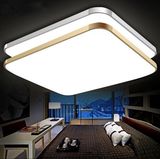 新款超薄led吸顶灯现代简约长方形苹果5客厅灯书房卧室灯餐厅灯具