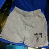 stussy world tour shorts 加绒短裤