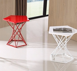 简约现代创意美式铁艺宜家沙发柜移动小茶几边桌角几边几异形边几