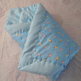 新生儿抱被盖被婴儿小被子抱毯手工棉花纯棉春季夏季纯棉新款薄款