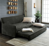 美式简约两用多功能沙发床法式客厅沙发拉床北欧宜家折叠沙发床