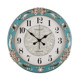 欧式创意挂钟客厅豪华现代家用装饰时尚静音卧室时钟数字石英钟表