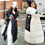 2016冬装新款面包服棉衣外套女韩版时尚修身中长款棉袄羽绒棉服潮