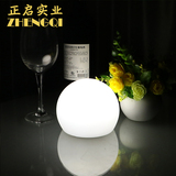 LED酒吧台灯充电酒灯创意现代台灯发光球装饰球形简约餐厅桌灯