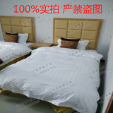 宾馆床酒店家具套房客房实木床架标准间软包靠单人床公寓1.2米床
