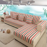 纯棉沙发垫子布艺欧式实木客厅组合沙发通用四季全棉坐垫简约现代