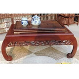 实木炕桌仿古地桌榻榻米古典榆木中式家具红木方桌小餐桌子高档桌