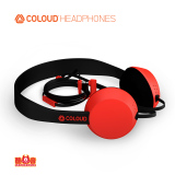 云之声 Coloud knock 瑞典时尚头戴式耳机 炫彩颜色 包装瑕疵品