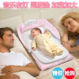 婴儿床中床宝宝小床新生儿bb床尿布便携式欧式婴儿床折叠床旅行床
