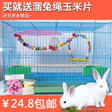 包邮兔笼 大号 宠物兔子笼特大号兔子笼子豚鼠何兰猪笼子兔兔用品