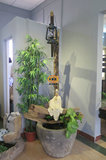 老船木家具灯架 客厅灯架办公室艺术品摆件复古灯架