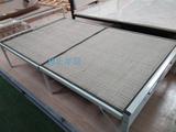 四川成都厂家直销凉席折叠床钢架床午休床0.8米1米1.2米单人床