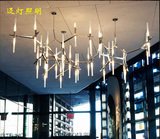 后现代简约树杈吊灯枝形型个性创意工业风客厅餐厅别墅铁艺吊灯
