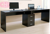 武汉办公家具家用台式电脑桌单人员工写字台职员办公桌椅组合工位