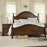 美式实木床新古典卧室家具双人床1.8米2.0米欧式简约北欧宜家定做