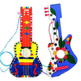 白坯木制吉他幼儿园自制乐器材料包儿童涂绘手工创意玩具制作批发