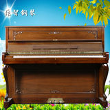 韩国原装进口二手SAMICK三益SU118家用教学演奏张智钢琴工厂家