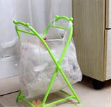 日本折叠便携垃圾架创意背心袋支架专用垃圾架 厨房轻便垃圾筒