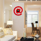 欧式个性时尚创意挂钟现代简约艺术圆形时钟客厅卧室装饰静音钟表