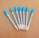 手工布艺DIY工具 可擦进口布用双头水溶笔水消笔手工描图消失笔　