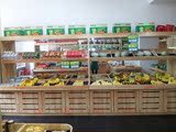 新款连锁店水果货架木质货架干货展柜超市货架糖果货架水果展柜