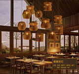 复古艺术餐厅吊灯创意个性吧台咖啡厅纸蜂窝裸蛹吊灯卧蜂蜜吊灯