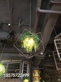 胡桃里音乐餐吧绿植物吊灯餐厅酒吧咖啡厅个性酒馆装饰灯具