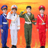 儿童升旗手服装小军装国旗班少先队仪仗队表演服中小学生鼓号队服