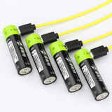 卓耐特5号锂电池1.5v五号充电电池三洋AA相机干电池特价4节包邮