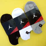 正品Nike耐克男女船袜纯棉毛巾底短袜 aj篮球袜专业运动袜子3双
