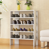 简易特价加厚木板式多层鞋架储物架大容量防尘环保经济型鞋柜客厅