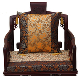 厂家定制红木沙发家具坐垫实木椅垫圈椅靠垫高密度海绵垫中式仿古
