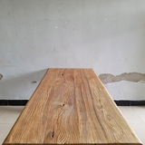 榆木门板老门板楼梯桌面板茶楼餐桌板书桌板定制茶几老榆木家具