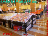 木质水果架展示架果多美钢木水果架果蔬架店超市双层蔬菜水果货架